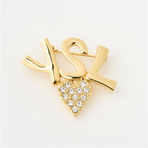 ysl brooch price|BROOCHES AND RINGS .